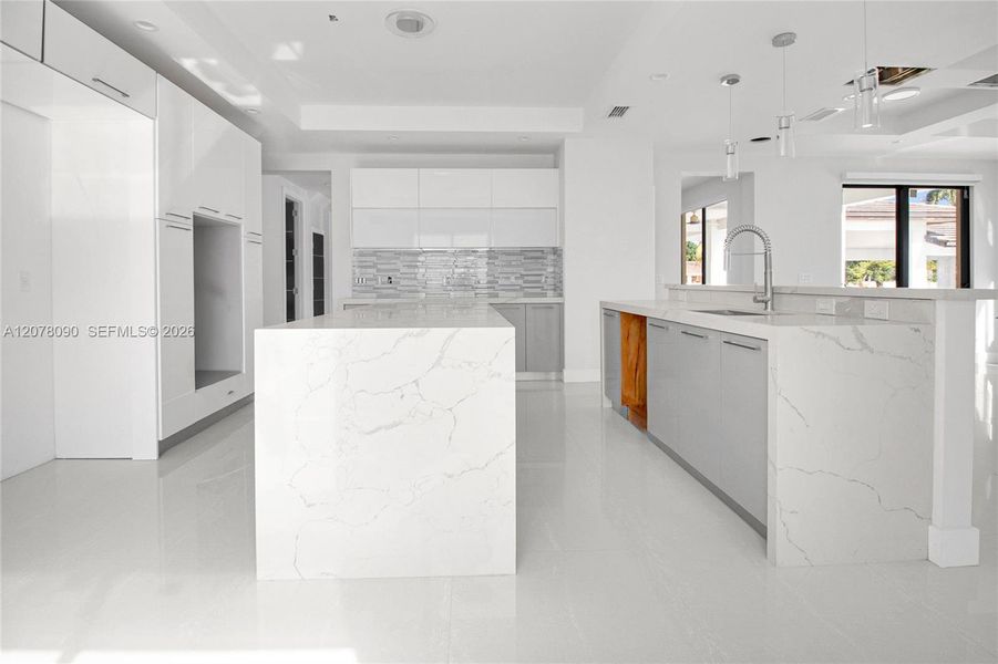 Furnished interior view inside a new home in , Miami (Image 7).