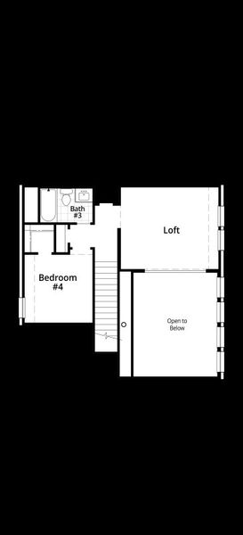 2D floor plan layout of this home in Heritage Ranch: 40ft. lots, Sherman, TX (Image 4). 2D floor plan layout of this home in Heritage Ranch: 40ft. lots, Sherman, TX (Image 4).