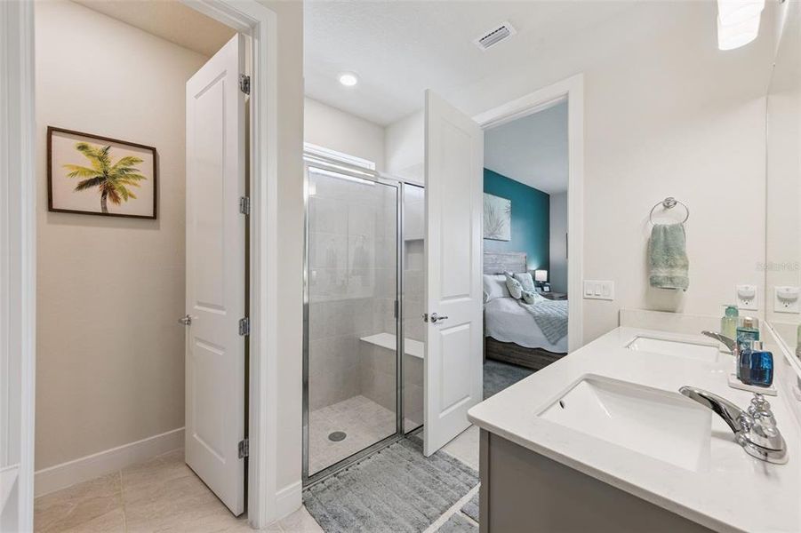 Furnished interior view inside a new home in Amelia Groves, St. Cloud (Image 16). Furnished interior view inside a new home in Amelia Groves, St. Cloud (Image 16).