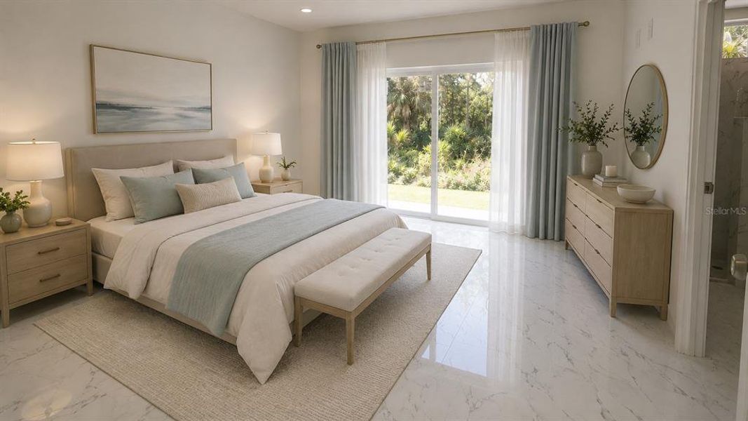 Furnished interior view inside a new home in , Punta Gorda (Image 6). Furnished interior view inside a new home in , Punta Gorda (Image 6).