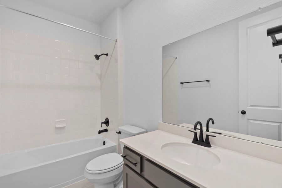 Furnished interior view inside a new home in Austin Point, Richmond (Image 3).