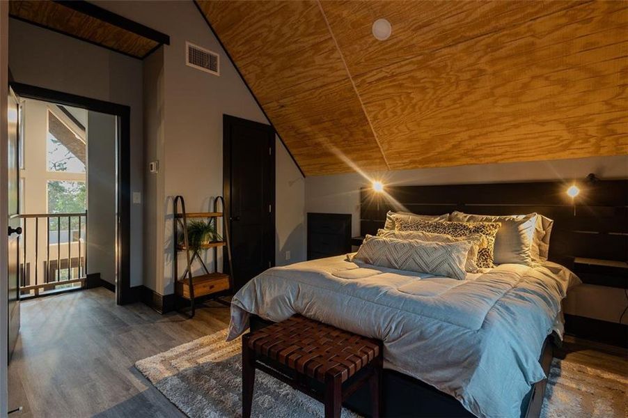 Furnished interior view inside a new home in , Ellijay (Image 12).