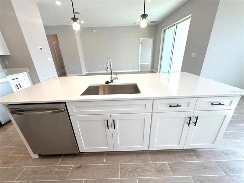 Kitchen Island w/Dishwasher/Garbage Disposal Kitchen Island w/Dishwasher/Garbage Disposal