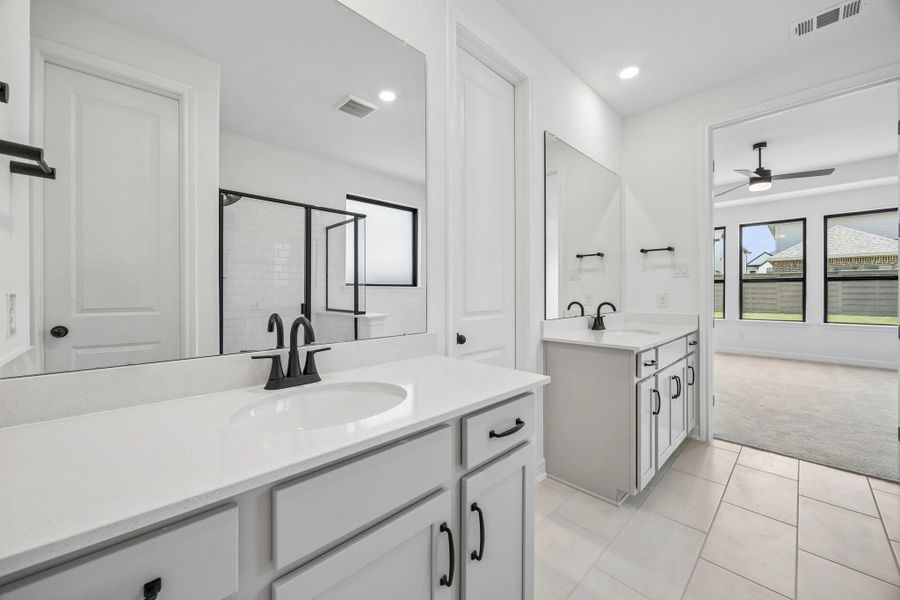 Furnished interior view inside a new home in Austin Point, Richmond (Image 9). Furnished interior view inside a new home in Austin Point, Richmond (Image 9).