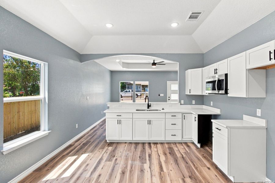 Furnished interior view inside a new home in , San Antonio (Image 5).