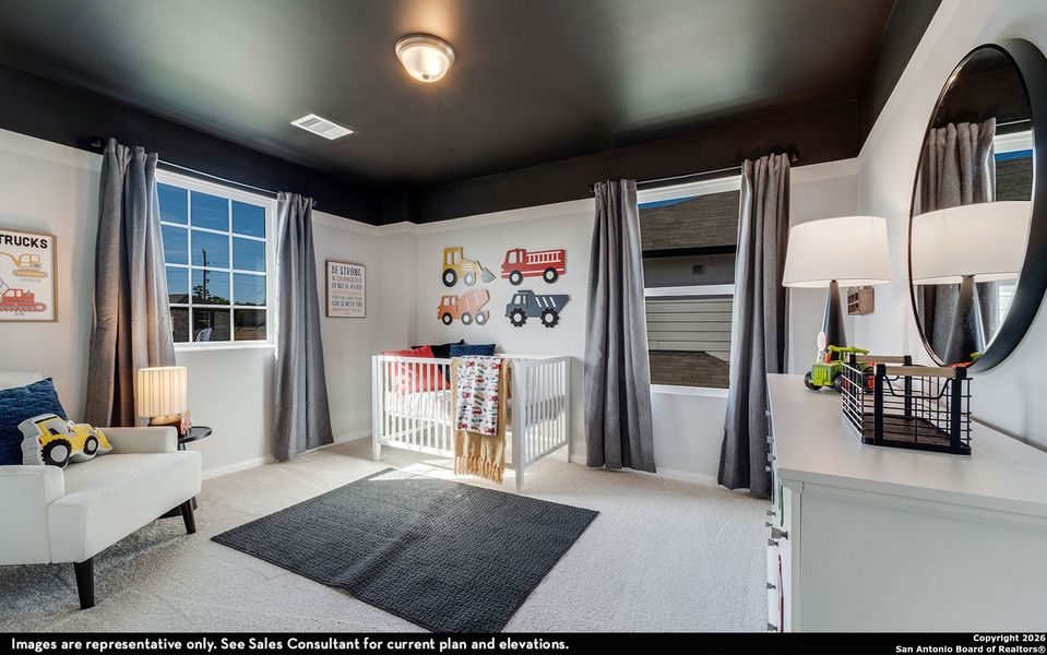 Furnished interior view inside a new home in Garden Grove, San Antonio (Image 4).