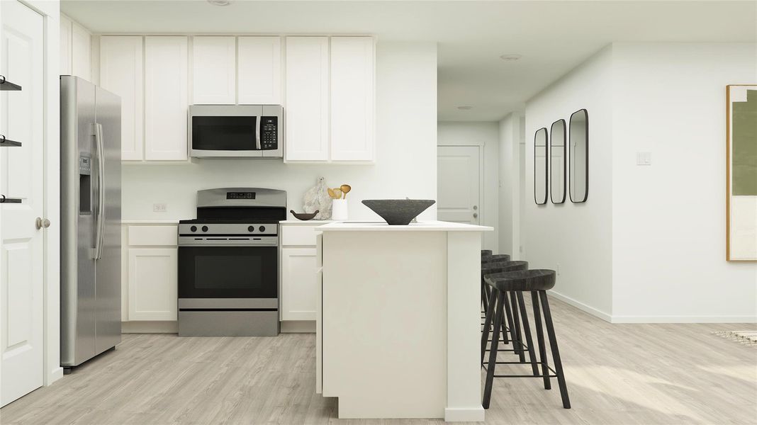 Furnished interior view inside a new home in Summerside, Lockhart (Image 14).