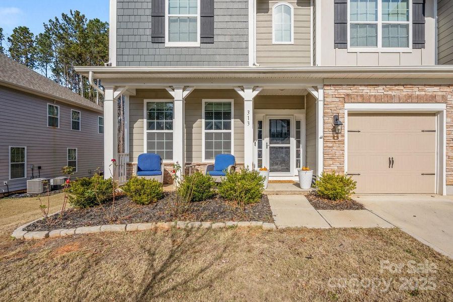 Exterior details and patio area of a home in Falls Cove, Troutman (Image 3). Exterior details and patio area of a home in Falls Cove, Troutman (Image 3).