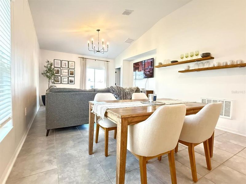 Furnished interior view inside a new home in , Kissimmee (Image 12).