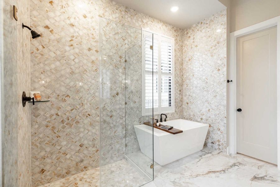 Representative Primary Bathroom - some options shown