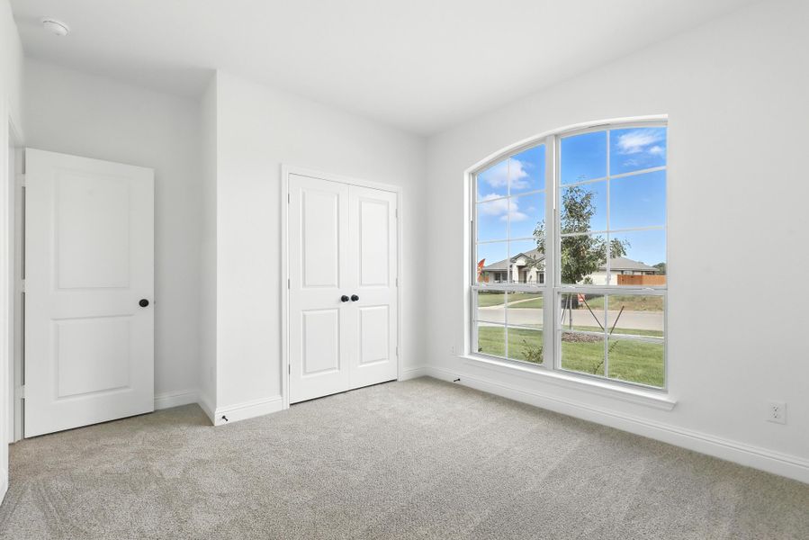 Representative unfurnished interior of a home built from the Iverson I by Cheldan Homes in Pitcock Addition, Graham (Image 72).
