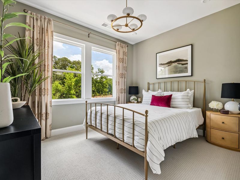 Representative furnished interior of a home built from the Baron by Tri Pointe Homes in Ascend, Charlotte (Image 8).