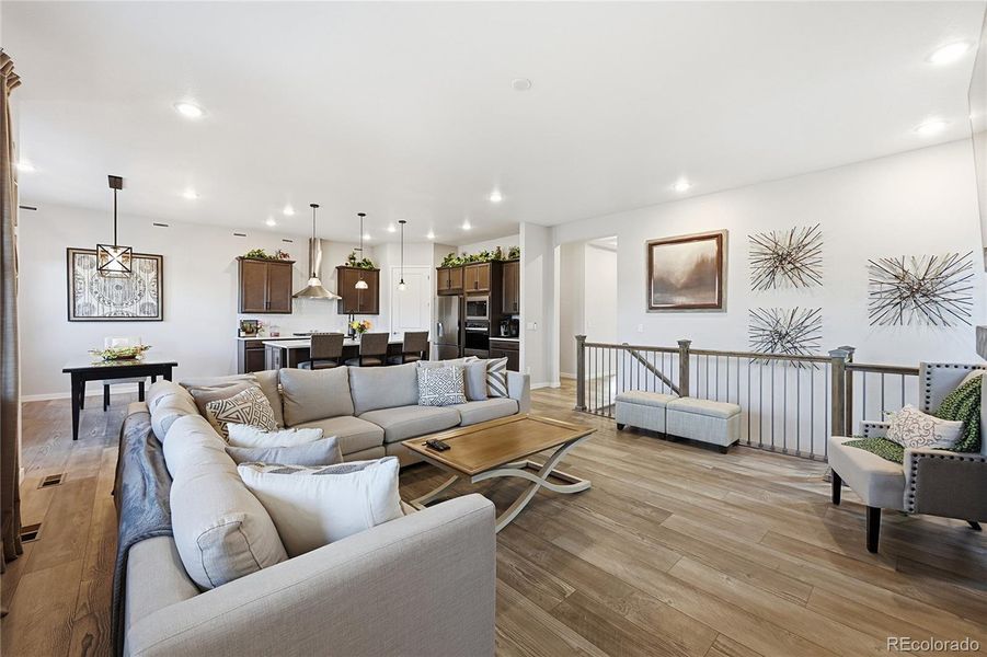 Opens To The Kitchen For Easy Entertaining!