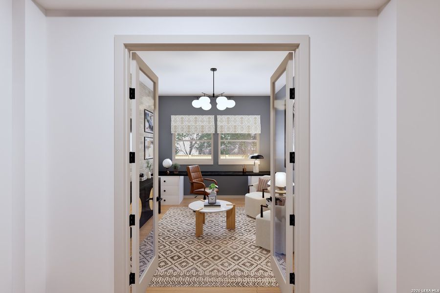 Furnished interior view inside a new home in Meyer Ranch – Select Reserve Series, New Braunfels (Image 7).