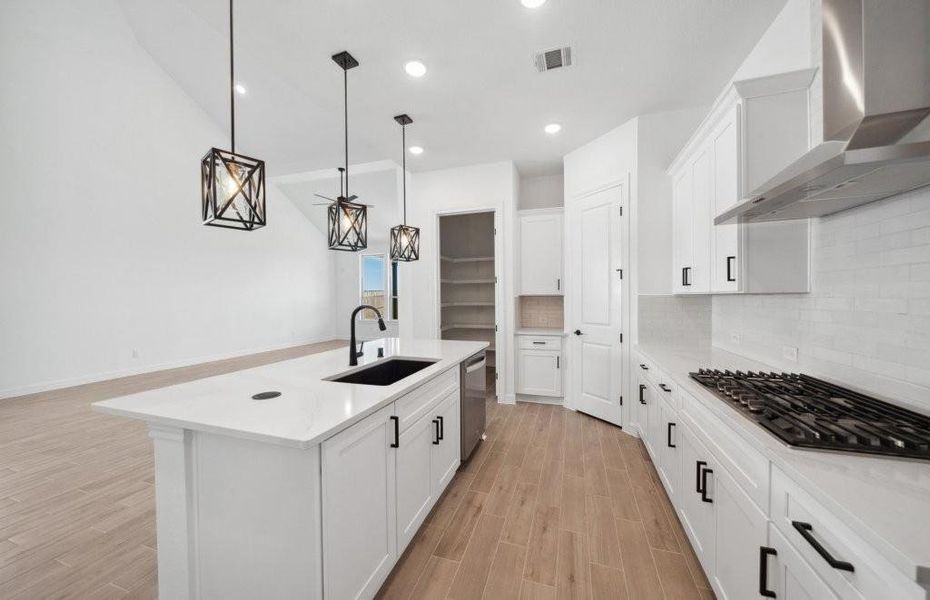 Furnished interior view inside a new home in Lago Mar, Texas City (Image 5).