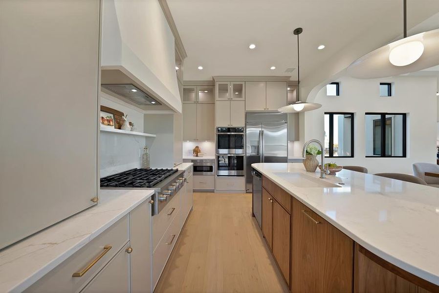Furnished interior view inside a new home in Azalea Hollow, Midlothian (Image 32).
