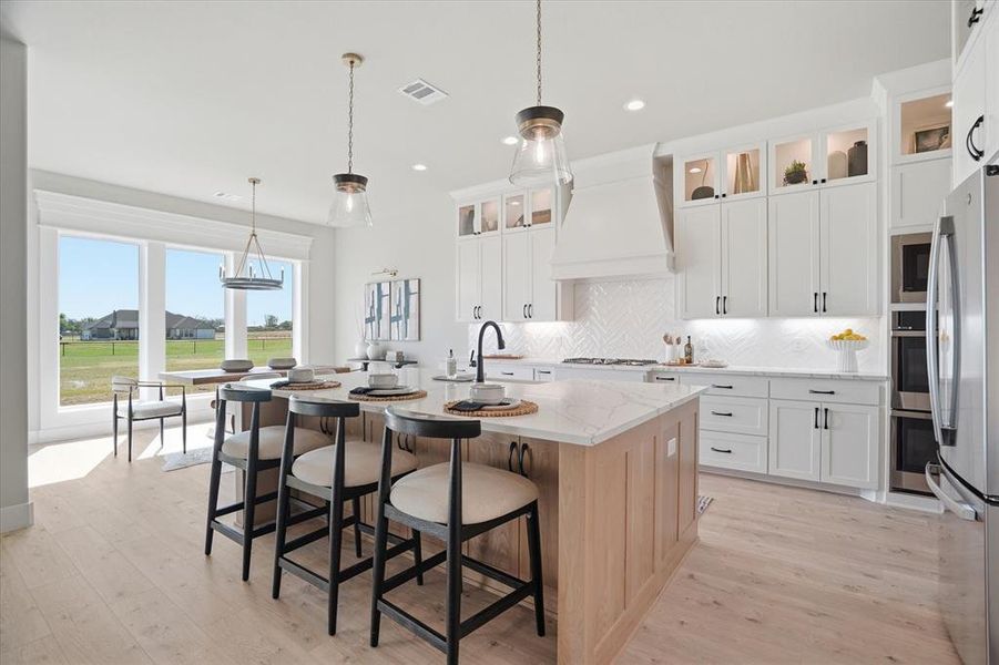 Furnished interior view inside a new home in , Weatherford (Image 22).