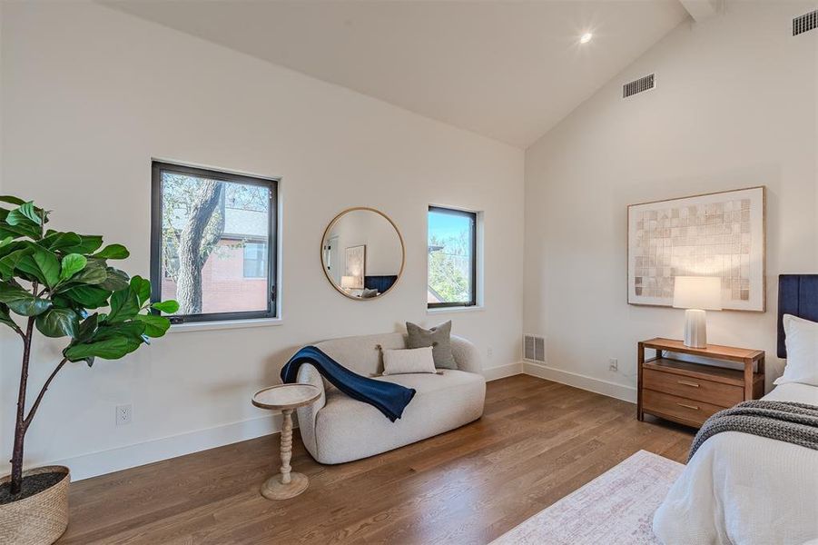 Furnished interior view inside a new home in , Dallas (Image 4).