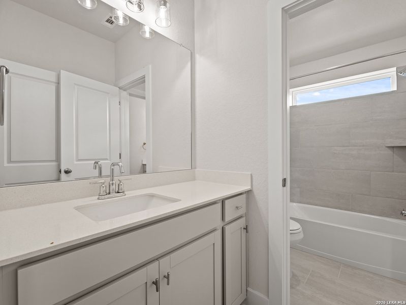 Furnished interior view inside a new home in Veranda, San Antonio (Image 13).