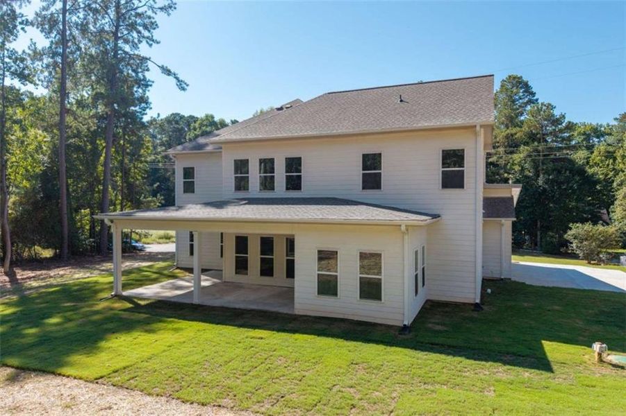 Exterior details and patio area of a home in , Snellville (Image 26).