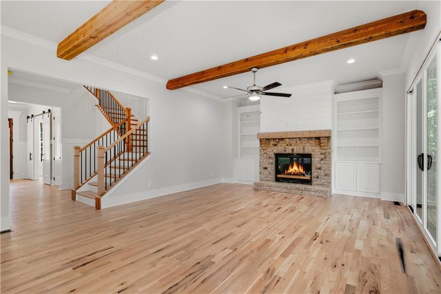 Spacious, unfurnished interior of a new home in , Canton (Image 34).