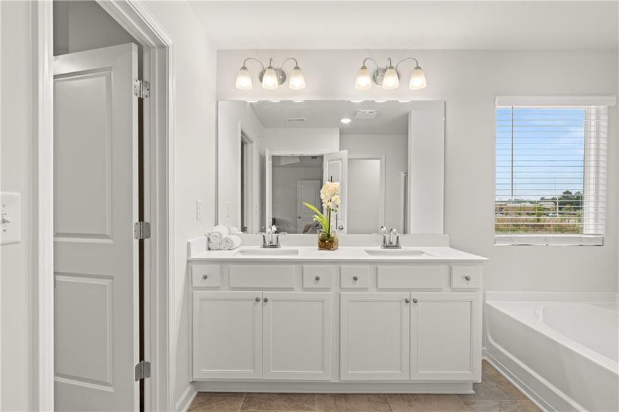 Furnished interior view inside a new home in Union Village, McDonough (Image 3).