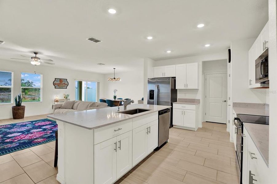Furnished interior view inside a new home in Mirada, San Antonio (Image 16).