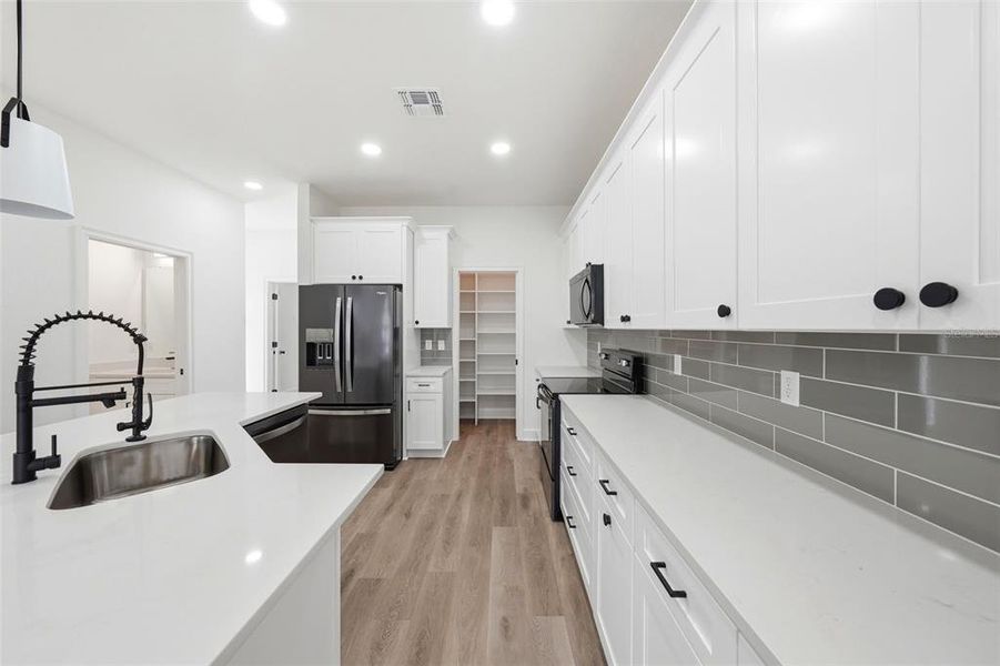 Furnished interior view inside a new home in , Eustis (Image 14).