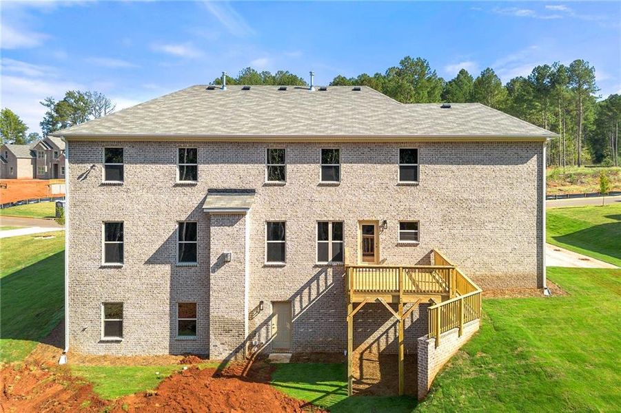 Exterior details and patio area of a home in Underwood Crossing, Covington (Image 4).