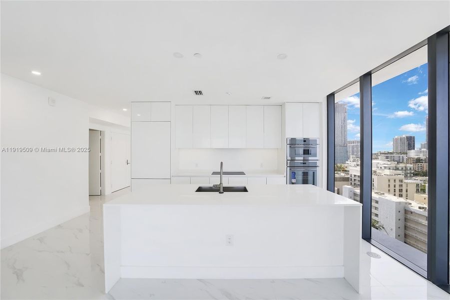 Furnished interior view inside a new home in , Miami (Image 7).