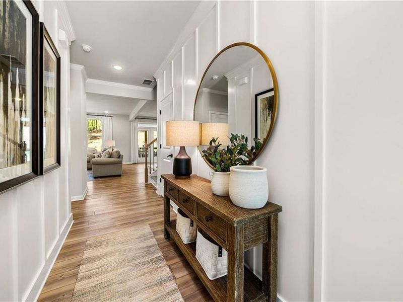 Furnished interior view inside a new home in Riverwood, Dallas (Image 7).