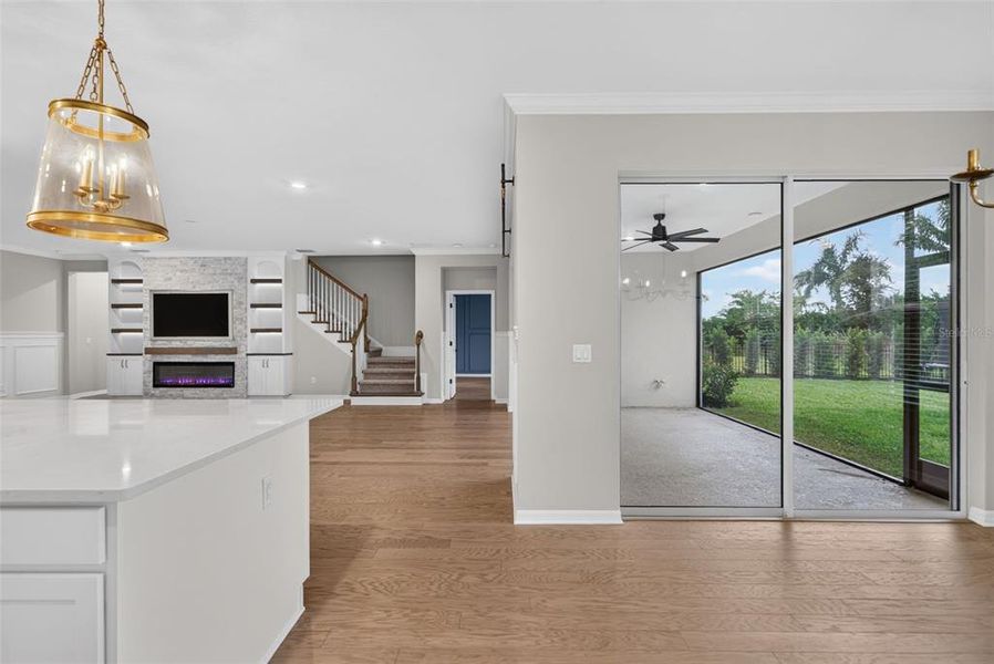 Furnished interior view inside a new home in , Bradenton (Image 6).