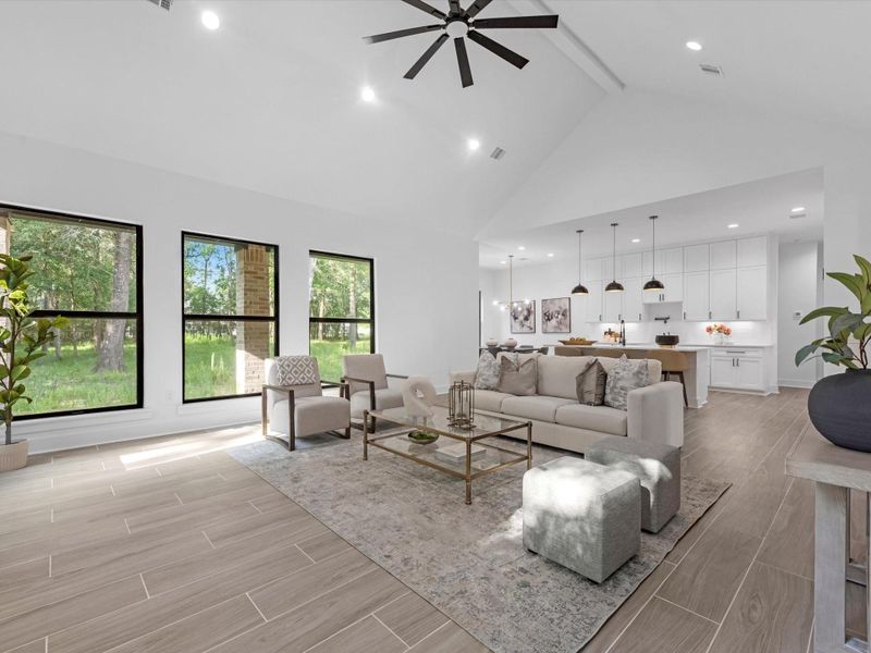 Furnished interior view inside a new home in , Dayton (Image 26). Furnished interior view inside a new home in , Dayton (Image 26).