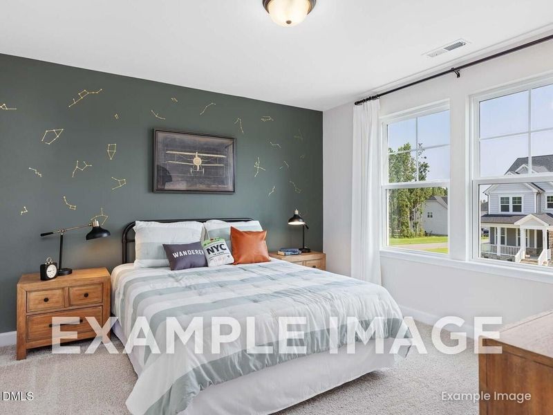 Furnished interior view inside a new home in Sage on North Main, Wake Forest (Image 21).