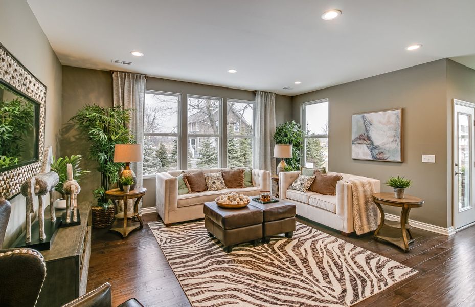 Large Gathering Room with numerous windows to brin Large Gathering Room with numerous windows to brin