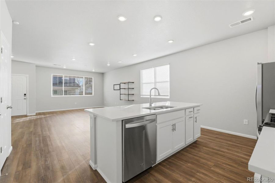 Furnished interior view inside a new home in , Littleton (Image 5).