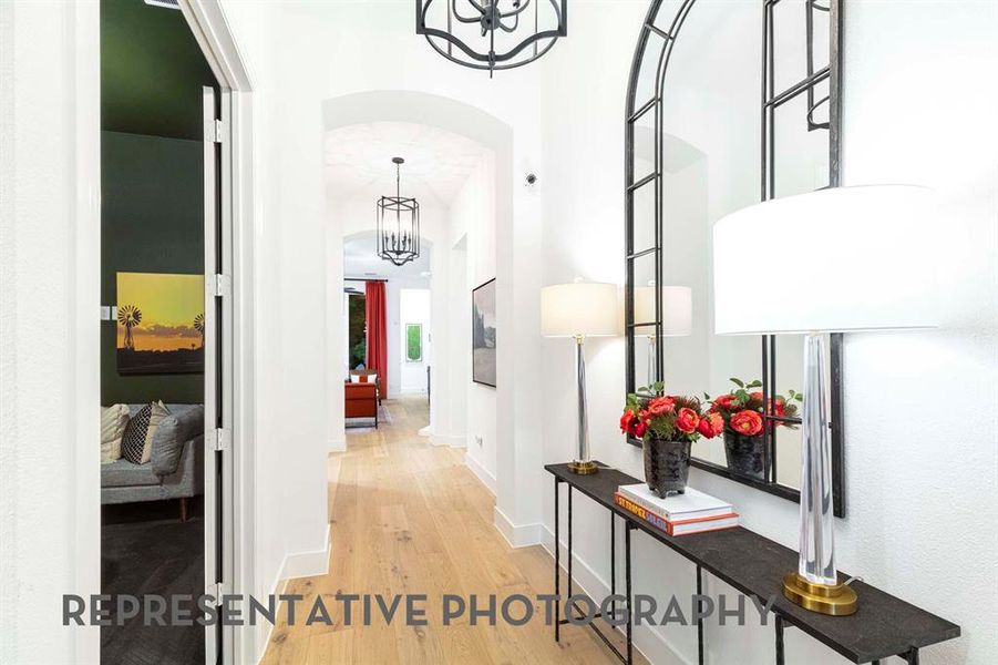 Furnished interior view inside a new home in Sonoma Verde, McLendon-Chisholm (Image 21).