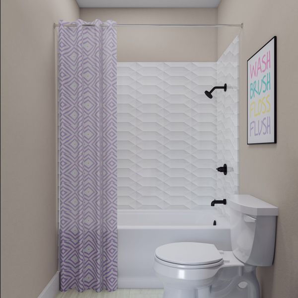 Image 13 representing the Lamesa by Tri Pointe Homes in Harvest Green, Richmond, TX.