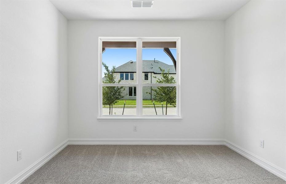 Secondary bedroom on first level
