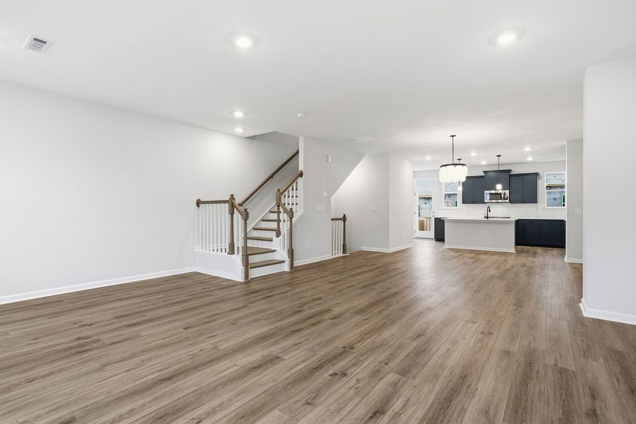 Spacious, unfurnished interior of a new home in Renaissance at White Oak, Garner (Image 24).