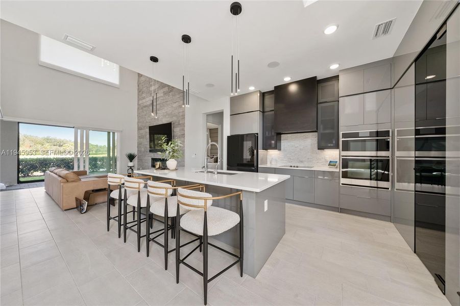 Furnished interior view inside a new home in , Davenport (Image 14).