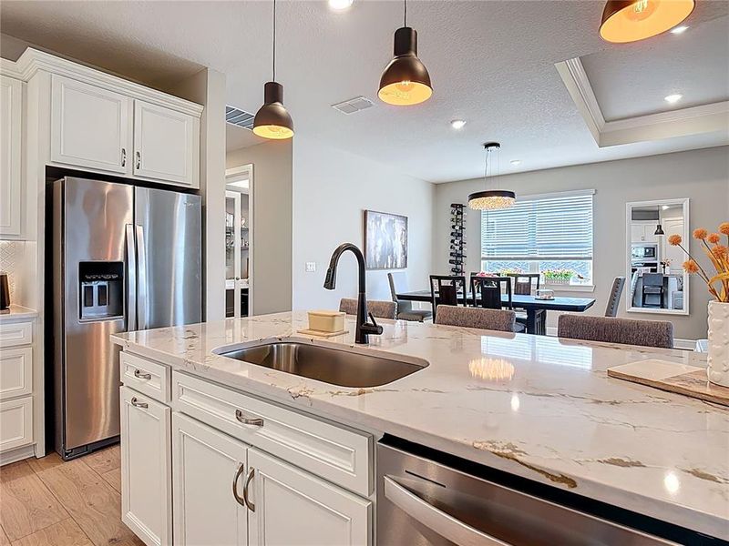 Furnished interior view inside a new home in Del Webb Sunbridge, St. Cloud (Image 7). Furnished interior view inside a new home in Del Webb Sunbridge, St. Cloud (Image 7).