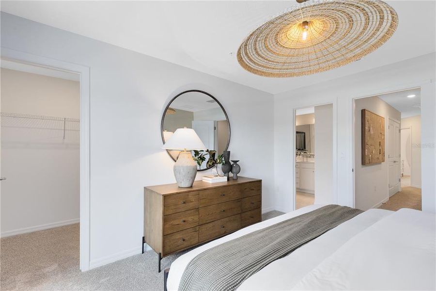 Furnished interior view inside a new home in Harbor Square, Palm Bay (Image 19).