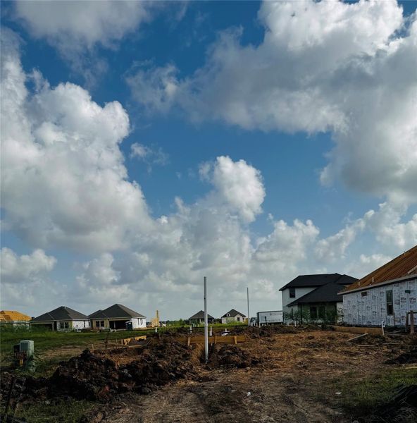 Site preparation for new homesites in , Texas City (Image 3). Site preparation for new homesites in , Texas City (Image 3).