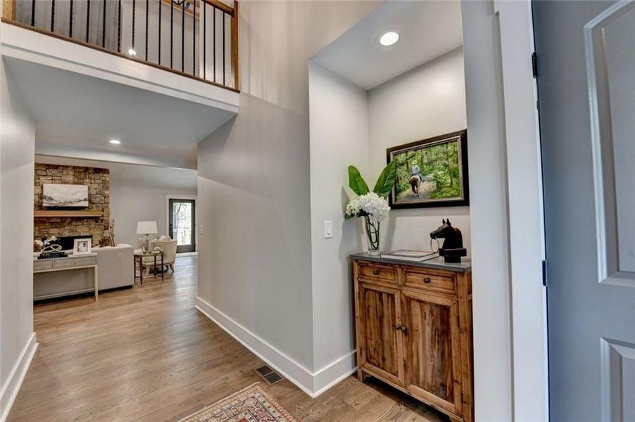 Furnished interior view inside a new home in , Atlanta (Image 35).