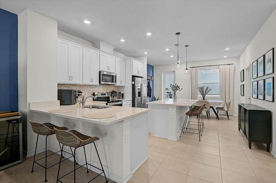 Furnished interior view inside a new home in , Sarasota (Image 5).