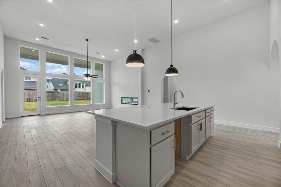 Furnished interior view inside a new home in The Grand Prairie, Hockley (Image 6).