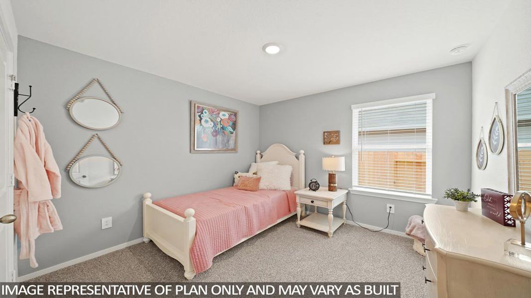 Furnished interior view inside a new home in Harrington Trails at The Canopies, Splendora (Image 6).