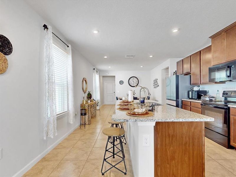 Furnished interior view inside a new home in , Davenport (Image 9).