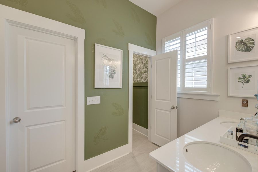 Furnished interior view inside a new home in Midtown at Nexton, Summerville (Image 36).